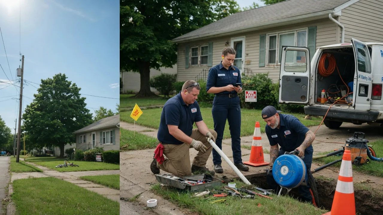 Sewer Line Repair in Sinks Grove, WV near me